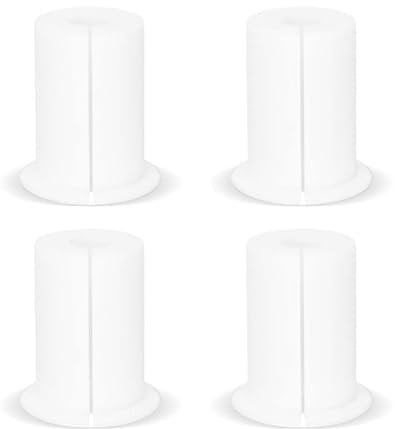 4 cavi passacavo da parete, passacavo da parete per Starlink per foro da parete da 2,54 cm, cavo passacavo per router via cavo Starlink e adattatore Ethernet (bianco)