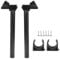 MUNEFE Rain Gutter Downspout, Rain Barrel Diverter Kit, Gazebo Gutter Kit, Suitable for Rainwater Harvesting and Diversion