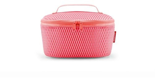 reisenthel coolerbag S Pocket mesh Coral – Kühltasche mit Obermaterial aus recycelten PET-Flaschen – Ideal für das Mittagessen unterwegs