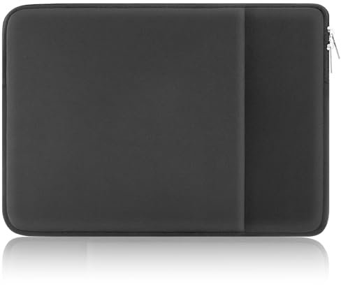 Funda Protectora para Portátil de 15-16 Pulgadas Compatible con MacBook Air/Pro, Chromebook y Otros portátiles con Bolsillo para Accesorios con Cremallera para Portátil de 15” a 16”