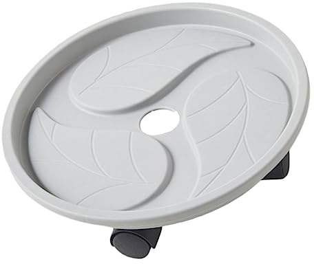 Milisten Runder Pflanzenroller Mit Rädern Robuster Wasserdichter Blumentopfständer Für Innen Und Außen Für Pflanzen Mit Und Praktisch Für