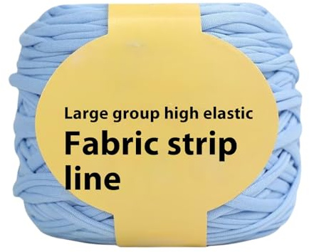 300g/100m T-Shirt Garn, T-Shirt Bändchengarn Zum Häkeln, Häkelgarn Dickes Garn für Häkeltaschen/Körbe/Teppiche, Heimdekoration, DIY-Kunsthandwerk