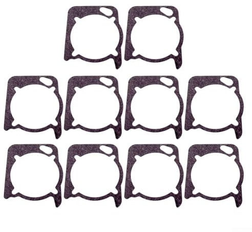 Replacement Crankcase Gasket for 753-1208 Small Tiller – Oil & Fuel Resistant Sealing Gasket Compatible with Lawn Mower Engine Parts, 1-Piece(10PCS)