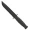 Short Ka-Bar Black, Kydex Sheath, 5.25 in., ComboEdge