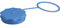 Raccord union 105 mm pour bidon à col large, bleu, complet, 2 pièces