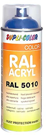 Dupli-Color 366185 RAL-Acryl-Spray 7021, 400 ml, Schwarzgrau Glanz