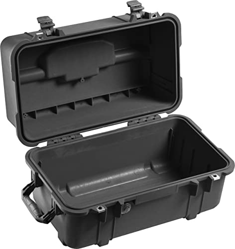 PELI 1460 Wasserdichter Koffer für Optimalen Schutz von Fragiler Ausrüstung, IP67 Rated, 33L Volumen, Ohne Schaum, Schwarz