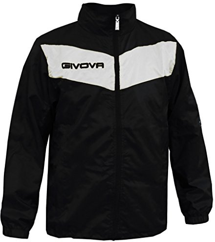 Givova, rain schild, schwarz/weib, 2XS