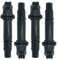 Germban F6T558 4-teilige Zündspule 5VY-82310-00-00 5VY823100000 Passend für Yamaha YZF R1 R6 R6S VMX V max