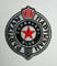 Partizan Belgrade Iron-On Patch Football Soccer Club Pack of 2