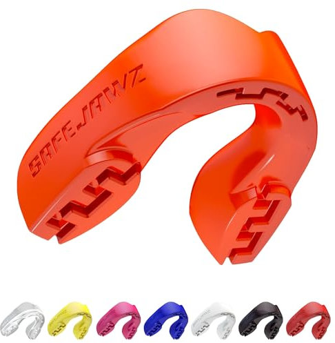 SAFEJAWZ Sport Zahnschutz Erwachsene und Kinder Sport Mundschutz Für alle Vollkontakt-Sportarten einschließlich Rugby, Kampfsport, Kickboxen, Hockey & Boxe