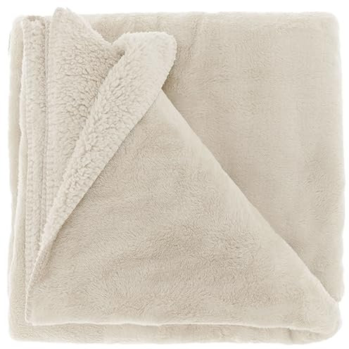 Kuscheldecke Wohndecke Lars - Unique Living Lars 150x200cm Dove White