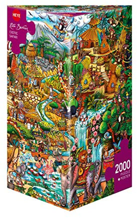 Exotic Safari Puzzle: 2000 Teile