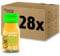 Kloster Kitchen Bio Ingwer Shot Ananas 1SHOT 28 x 30 ml mit echten Ingwerstückchen I Ingwershot vegan in der To Go Glasflasche I süß-scharf ohne Zusatzstoffe & mit natürlicher Süße