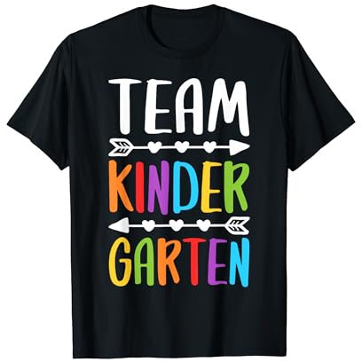 Team Kindergarten T-Shirt Lehrer Back To School Shirt T-Shirt
