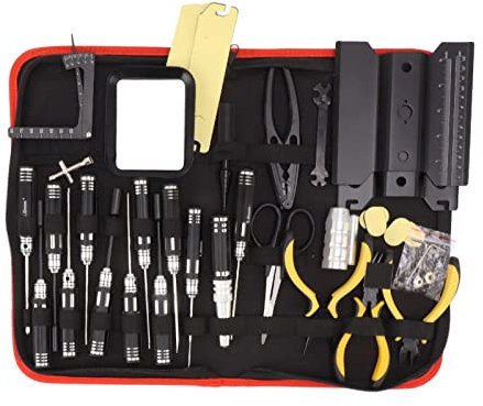 44 in 1 Elektronik-Reparatur-Tool-Kit Schraubendreher-Kit RC-Werkzeug-Kit Tragbares Auto-Reparatur-Werkzeug-Set für RC-Cars Trucks