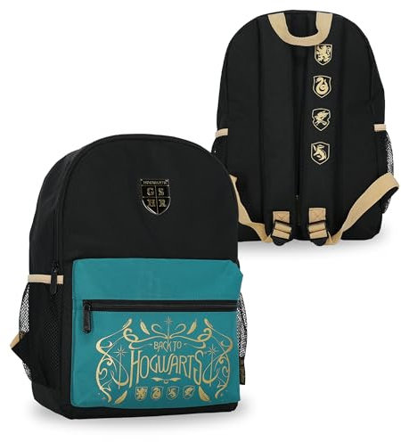 Harry Potter sac à dos noir & bleu Hogwarts