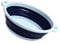 ZatRuiZE Collapsible Washing Up Bowl,Round Folding Wash Basin 6L,Portable Silicone Foldable Sink,Space Saving Washbasin for Camping, Travel, Kitchen