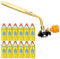 Z.M.C Brûleur à gaz polyvalent 1,65 kW + 12 cartouches de gaz de 227 g - Chalumeau à souder jusqu'à 1371 °C - Chalumeau Bunsen avec flamme réglable - Lampe à souder idéale pour atelier