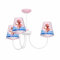 Eko-Light Milagro LOLA MiniMini 3xE14 Oktopus-Kronleuchter Deckenlampe Deckenleuchte Kinderzimmer Kinderleuchte Kinderlampen
