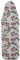 SHERWOOD Ironing Board Cover 124 x 38cm 100% Cotton Cover with Thick Felt Resists Scorching and Staining Adjustable Size Iron Board Cover (Flowering Crabapple and Parrots,124 x 38cm)
