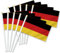 Kleine Deutschland-Flagge, deutsche Mini-Dekoration, 25 Stück