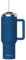 SoleCup. 40oz Travel Mug with Handle, Lid and Two Straws, Drinks Stay Hot for 8 Hours, Cold for 24 Hours, Double Wall Vacuum Insulated Stainless Steel Tumbler… (Navy Blue, 40oz)