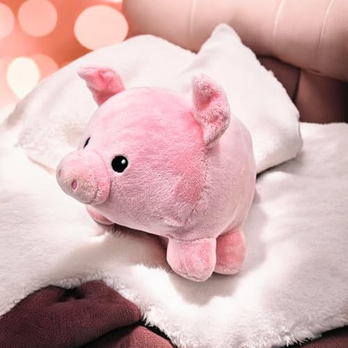 Piggy, das Flauschige grunzende Sparschwein