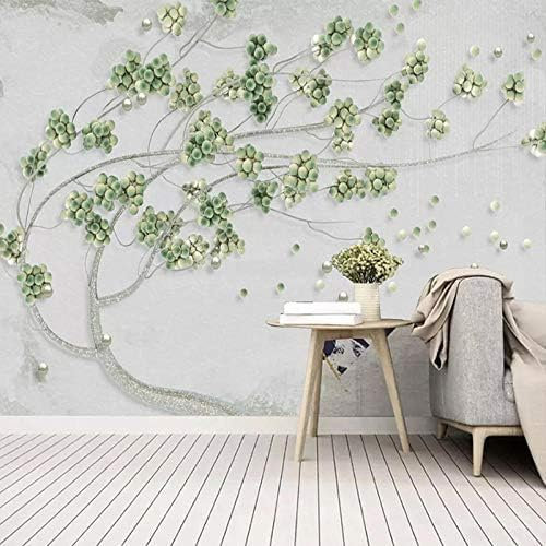 Wandtapete 3D Dreidimensional Geprägt Abstrakter Baum Dekorative Malerei Wohnzimmer Sofa Tv Hintergrund Dekora 3D Tapete Effekt Tv Sofa Die Fototapete Wandbild Wohnzimmer Schlafzimmer-350cm×256cm
