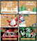 DERAYEE 60 Stück Weihnachten Aufkleber,Etiketten Selbstklebend zum Beschriften,Kraftpapier Weihnachtsaufkleber,Geschenkaufkleber,Weihnachtssticker Weihnachtsaufkleber Klebeetiketten Kinder