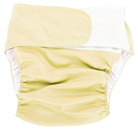 Couches en tissu pour adulte, 1couleurs, réutilisables, lavables, réglables, grande couche, jaune 102