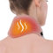 Avvolgere il collo riscaldato, ARRIS collo riscaldamento avvolgere cavo USB grafene terapia lontano infrarosso per alleviare il dolore al collo (Rosso)