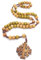 LIbgiubhy Halskette mit Holzperlen, katholischer Rosenkranz, Jerusalem-Gebet, religiöser Schmuck für Frauen