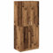 vidaXL Kleiderschrank Altholz-Optik 80x52x180 cm Holzwerkstoff, Schrank, Aufbewahrungsschrank, Schlafzimmerschrank, Lagerschrank, Kleiderorganisator