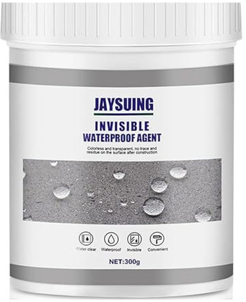 Flüssigkunststoff Abdichtung 300G, Flüssig Kunststoff, Dachrinne Abdichten, Jaysuing Invisible Waterproof Agent, Transparenter Wasserdichter Beschichtungsmittel, Versiegelung für Innen und Außen