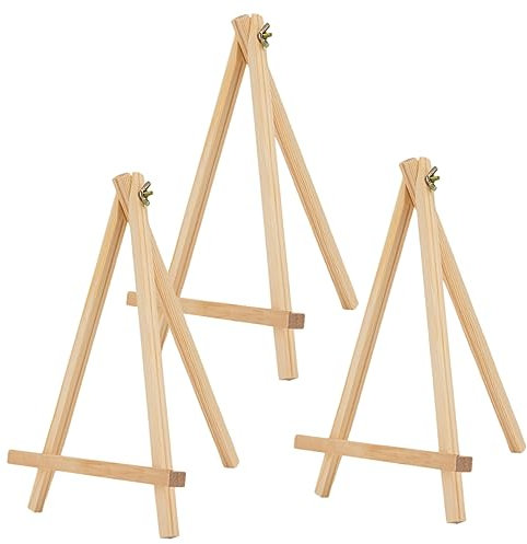 HAPINARY Cavalletto Da Pittura in Legno Con Treppiede Supporto Per Cavalletto Da Tavolo Robusto Per Bambini