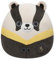 Squishmallows SQWB00324 - Harry Potter Hufflepuff Dachs in Hogwarts Robe 25 cm, offizielles Jazwares Plüsch, superweiches Kuscheltier