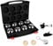 Boccia Kugeln 8er Set, Boule Kugeln Metall Petanque Set mit Aufbewahrungsbox, Abstandsmesser, Messband, Kugelmagnet, 2 Holz-Zielkugeln, Perfekt Boule Set für Outdoor- und Freizeitspiele (Serie B)