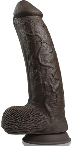43 * 9,6 cm Dildo XXL Large e Spesso, Enorme Dildo in Silicone con Ventosa | Dilatatore per Punto G e Prostata, Plug Anale di Grande Diametro, Giocattolo Sessuale Per Uomini e Donne Esperti