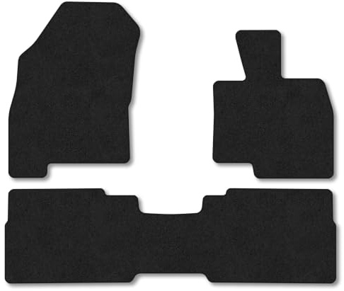 Jaecoo 7 (2024+) [Plug-in Hybrid] Premium Carpet Car Mats | Black Edge Trim Premium Floor Mats Tailored Fit Full Coverage Protection Accessories Easy Clean Anti Slip Made in the UK