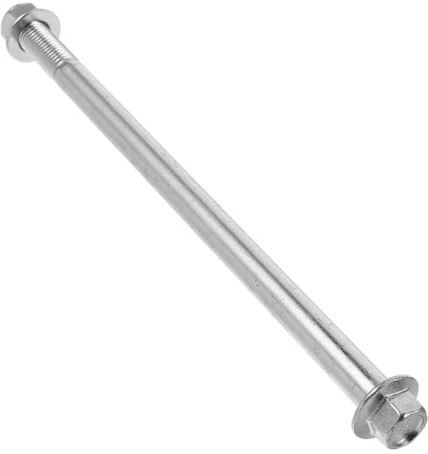 Argenté Axe en MM Métal Suspendre M10x180 Moteur Scooter | Compatibilité Moteur 125/150, Remplacement pour Moteur de Pit Dirt Bike, Dimensions Précises