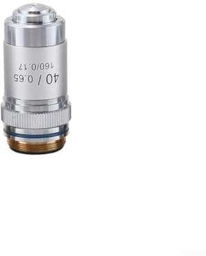 4X 20X 40X 60X 100X 195 Achromatic Objective Lens for Microscope Use with 160mm Tube Length Requirement and RMS 20.2mm Thread Size (40X)