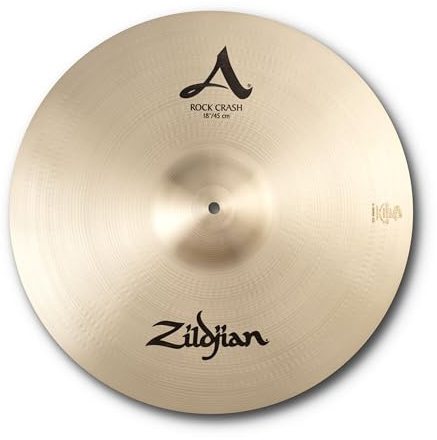 Zildjian A Zildjian Series - 18 Rock Crash Cymbal | Laute Schneidkraft, heller, aggressiver Ton, gebaut für hohe Lautstärke, hebt sich in Live-Mixes ab
