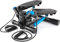 Gymtek XST500 Stepper, Drehstepper inkl. Expanderbänder - Twist Mini Stepper mit LCD, Schrittzähler und Kalorienzähler - Fitness, Pilates, Workout - Stairmaster Sportgeräte Zuhause (schwarz und blau)
