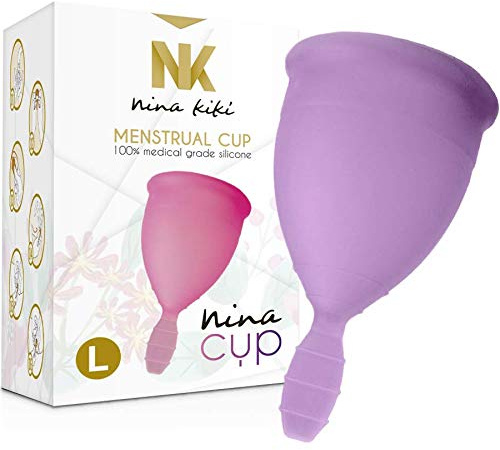 Nina Kikí Menstruationstasse, Größe L, Lila - 100 g