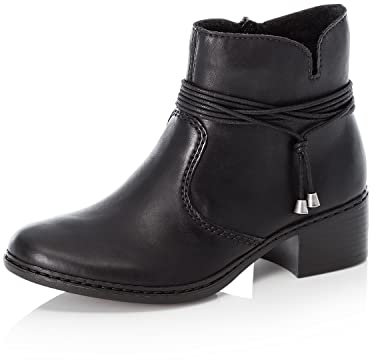 Rieker Damen 77658 Stiefeletten, Schwarz (Schwarz 00), 41 EU