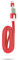 Shot Case – Cable Cargador para Mando Playstation 4 PS4 USB/Micro USB 1 M Noodle Universal Conector (Color Rojo)