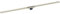 Geberit Duschrinne CleanLine80, Länge 30-90cm (ablängbar), 154440; Farbe: beschichtet/champagner
