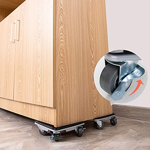 Aocet Deplace Meuble a Roulette, Deplace Meuble Lourd sans Effort, Lève-Meuble, Déplacement Meubles Lourds, Poulie en Caoutchouc + Tapis Antidérapant, Max: 1300kg (Size : Load Capacity: 1300kg)