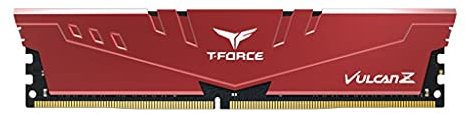 MEMORIA TEAMGROUP T-FORCE VULCAN Z RED 8GB DDR4 3200 TLZRD48G3200HC16F01